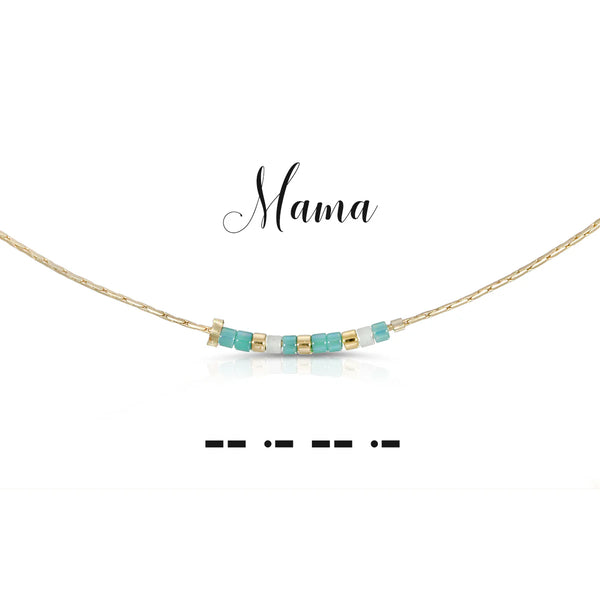 dot & dash Design Family Necklace