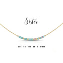 dot & dash Design Family Necklace
