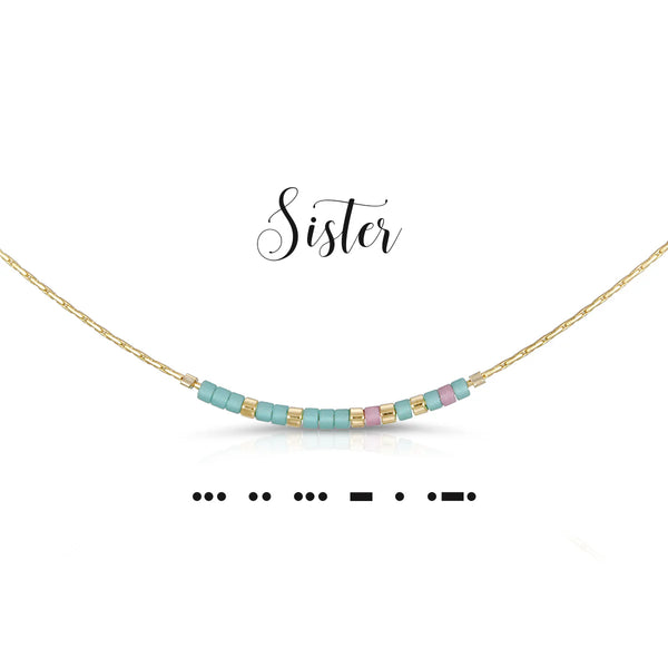 dot & dash Design Family Necklace