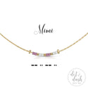dot & dash Design Family Necklace