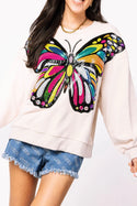 Queen of Sparkles butterfly sweatshirt
