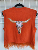 Queen of Sparkles Game Day Sweater Vest