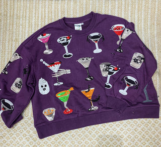 Queen of Sparkles Dark Purple Spooky Spirits