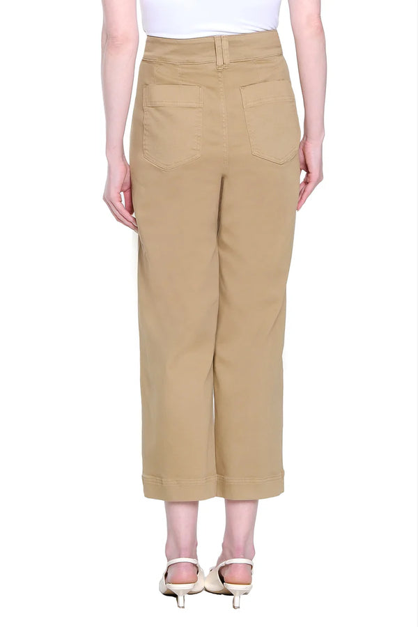 Tru Luxe Twill Crop Pant