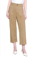 Tru Luxe Twill Crop Pant