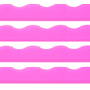 Transparent-Wavy-Bright Pink