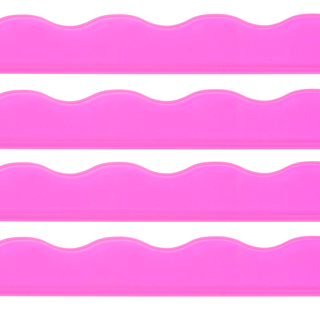 Buy transparent-wavy-bright-pink MAHJONG RACK PUSHER ADD ON-MAGNETIC | Premium Acrylic Set(4)