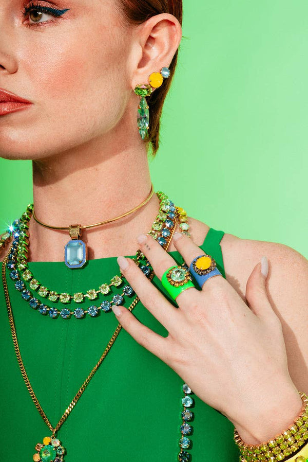 TOVA Jacci Ring in Enamel