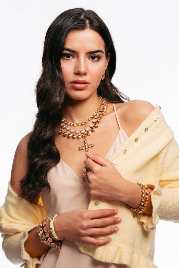 TOVA The Sofia Necklace in Candy Crush