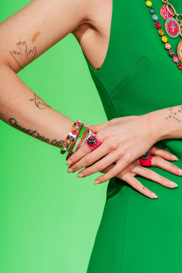 TOVA Jacci Ring in Enamel