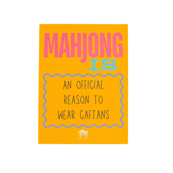 MAHJONG SHUFFLE CARD  |  Single card