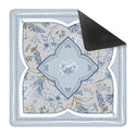 Bluebonnet Trails Mahjong Mat | Texas Floral Blue Boots