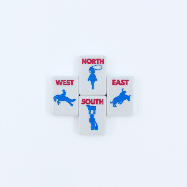THE TEXAS SERIES  |  Mahjong with Lone Star Flair  |  Mesquite White Tile