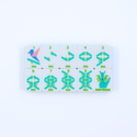Mahjong Crystal Confetti Purple Tile Set