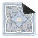 Bluebonnet Trails Mahjong Mat | Texas Floral Blue Boots