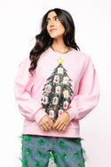 Queen of Sparkles mahjong tree sweatshirt