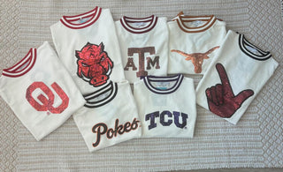 Sequin Varsity Sweater