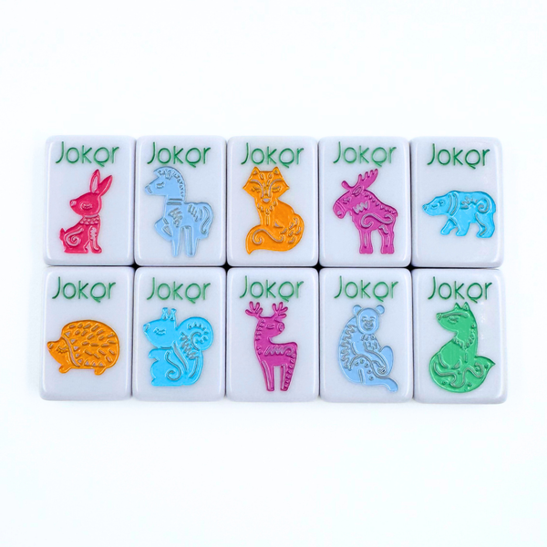 THE SCANDINAVIAN FOLK ART SERIES | Mahjong with Nordic Style