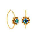 TOVA Mini Bianca Hoops in All the Colors
