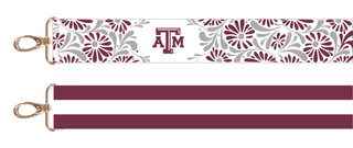 Texas A&M  Floral Strap by Desden