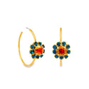 TOVA Mini Bianca Hoops in All the Colors