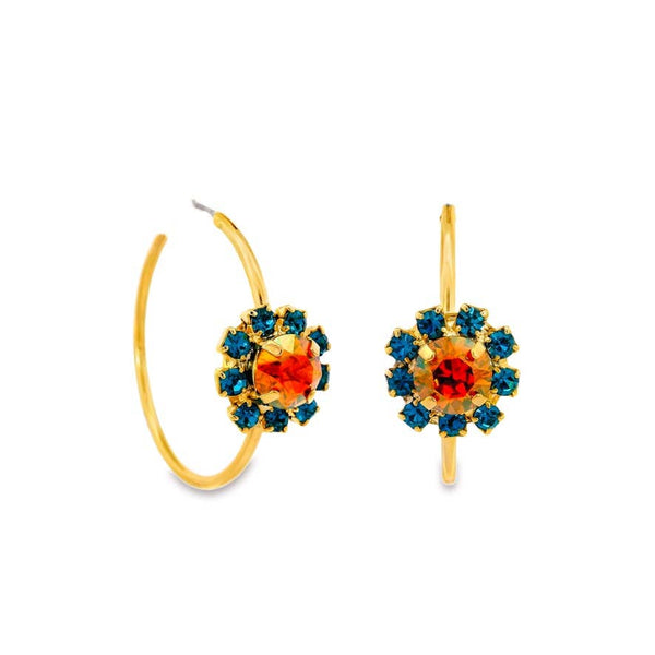 TOVA Mini Bianca Hoops in All the Colors