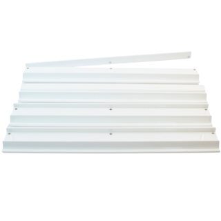Buy solid-white MAHJONG RACKS | Premium Acrylic | 4 Racks + 4 Pushers