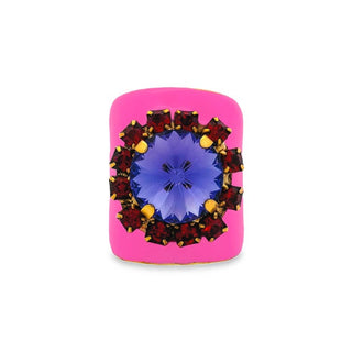 Buy pink TOVA Jacci Ring in Enamel