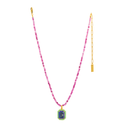 TOVA Dakota Necklace in Mint