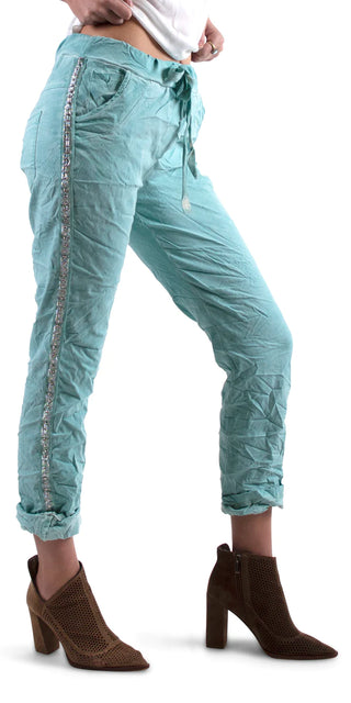 Buy turquoise Gigi Moda Caterina Pants