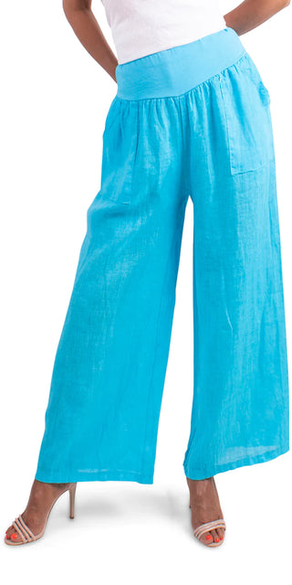 Gigi Moda Vieste Linen Pant