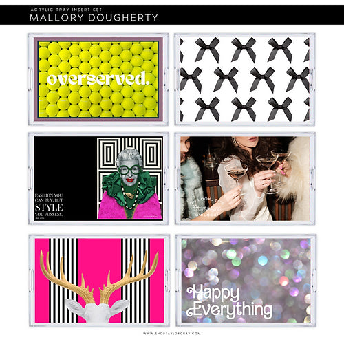 Taylor Gray 11x17 Acrylic Tray Interchangeable Inserts