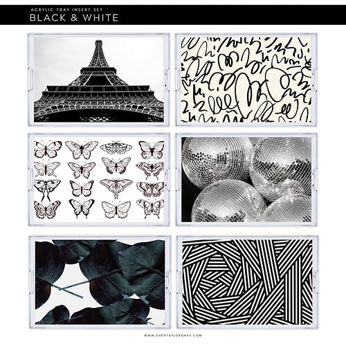 Taylor Gray 11x17 Acrylic Tray Interchangeable Inserts