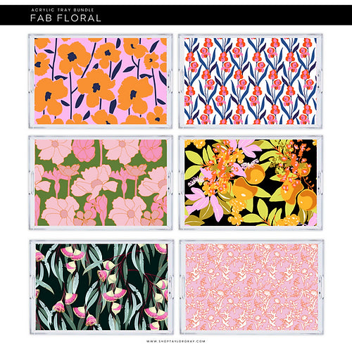 Taylor Gray 11x17 Acrylic Tray Interchangeable Inserts