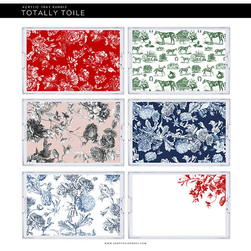 Taylor Gray 11x17 Acrylic Tray Interchangeable Inserts