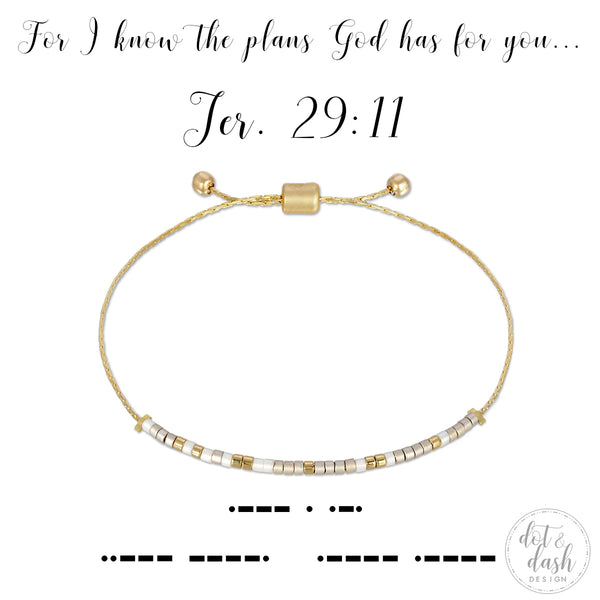 Jeremiah 29:11 Bracelet