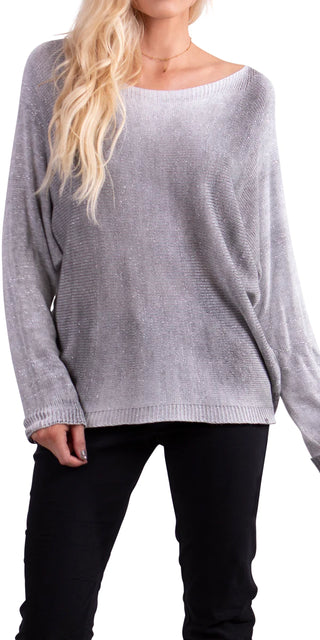 Buy gray Gigi Moda Argento Sweater