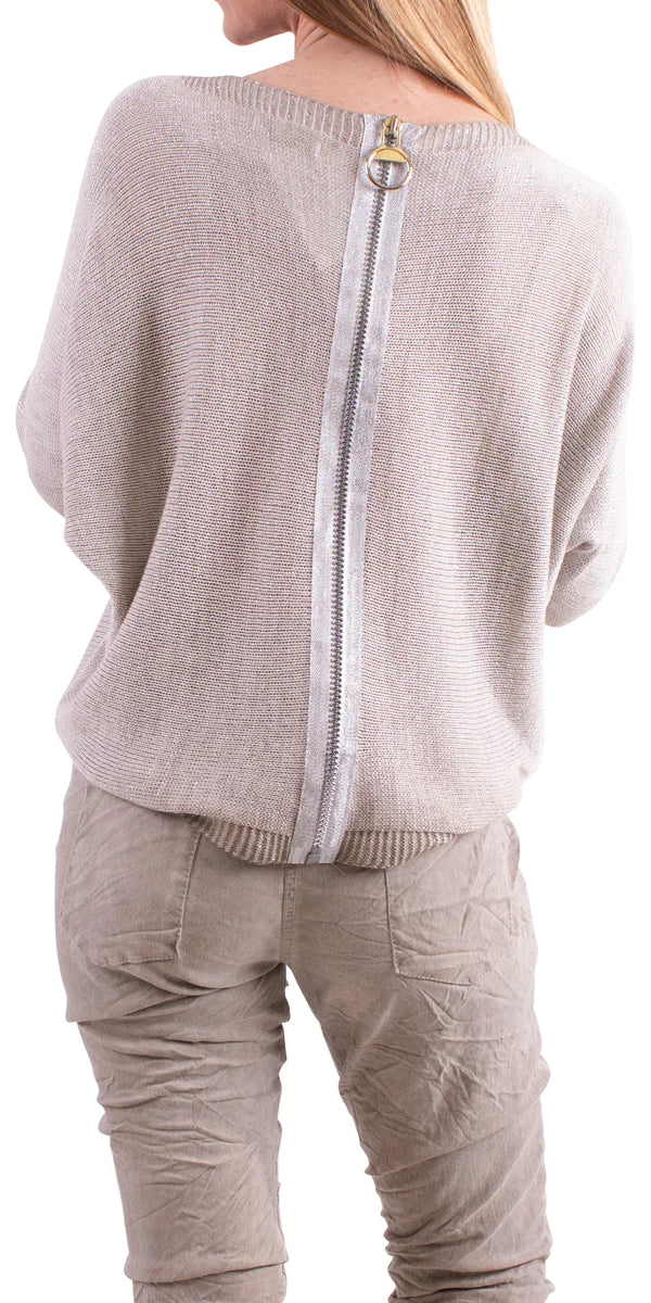 Gigi Moda Argento Sweater