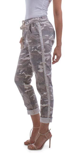 Buy sand Gigi Moda Caterina Camo Pant