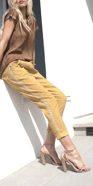 Gigi Moda Caterina Cotton Pants