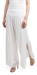 Gigi Moda Jasmin Slit Silk Pant