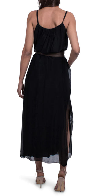 Buy black Gigi Moda Venus Silk Dress
