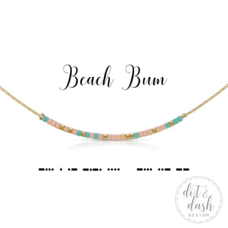 dot & dash Design Beach Bum Necklace