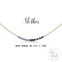 dot & dash Design Mother's Necklaces