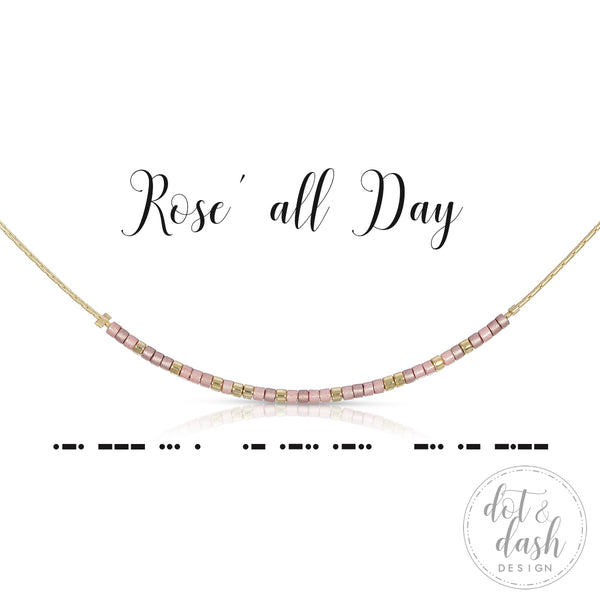 dot & dash Design Rose All Day Necklace