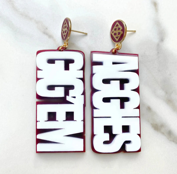 Game Day Earrings